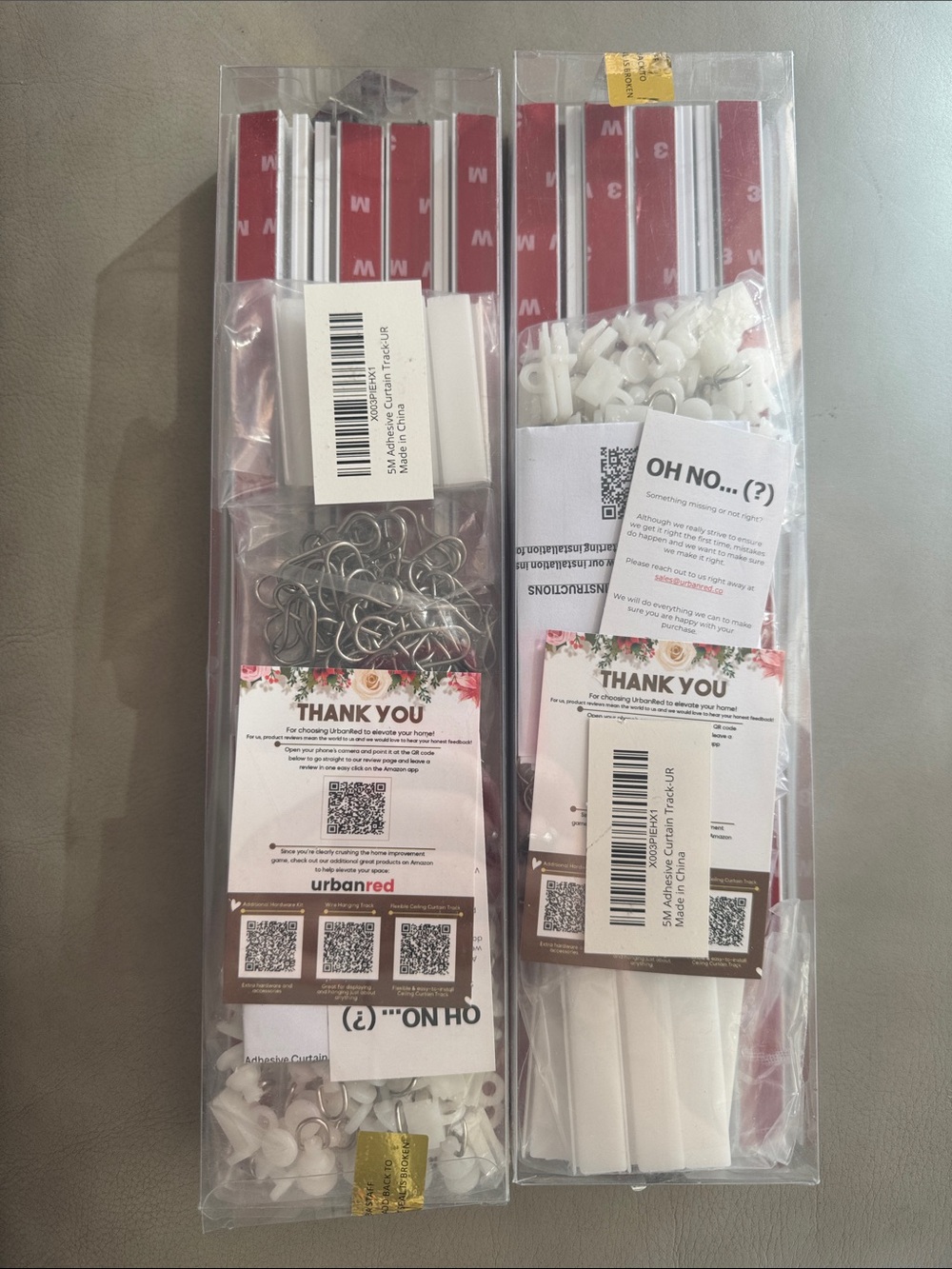 Amazon Self Adhesive Curtain Track